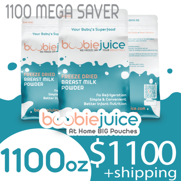 BoobieJuice 1100oz MEGA At HOME BIG Pouches