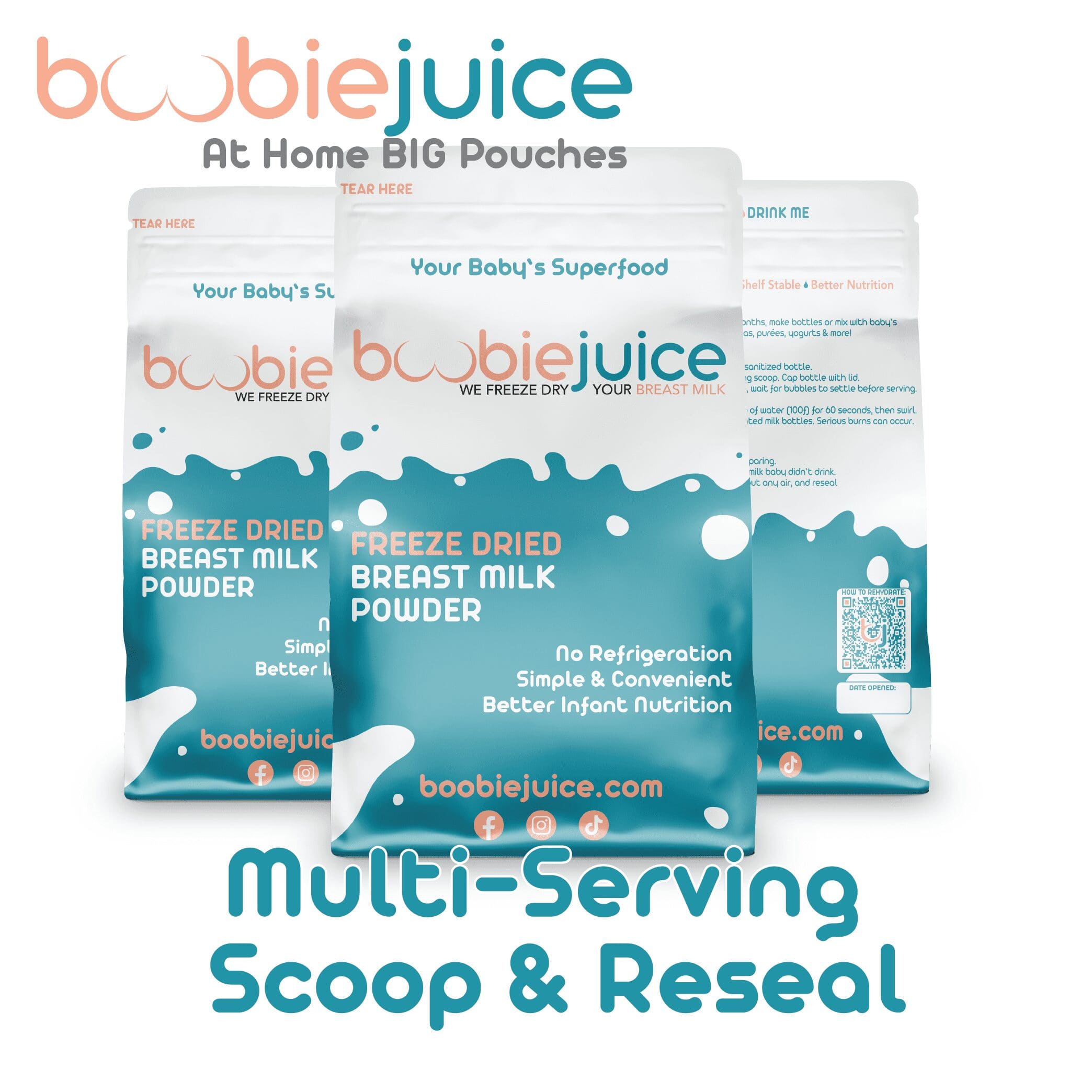 BoobieJuice At Home Big Pouches