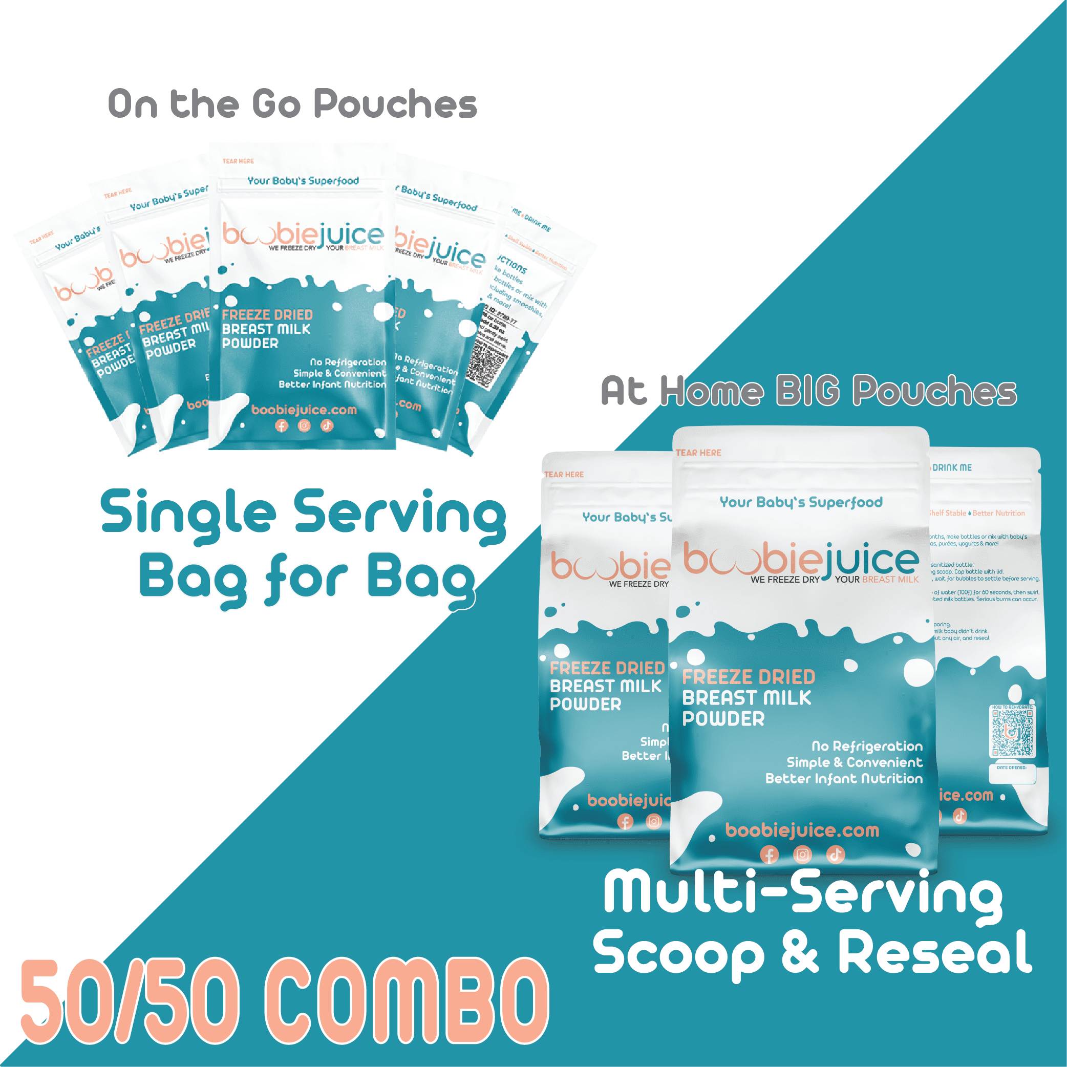 50 50 Big pag on the go