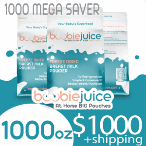BoobieJuice 1000oz MEGA At HOME BIG Pouches
