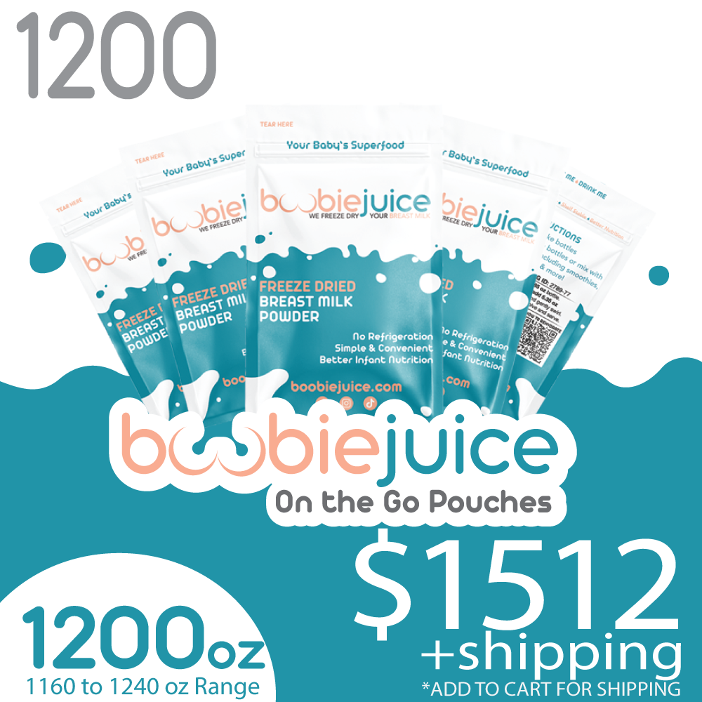 BoobieJuice 1200 Stash (1200oz) On the GO Pouches