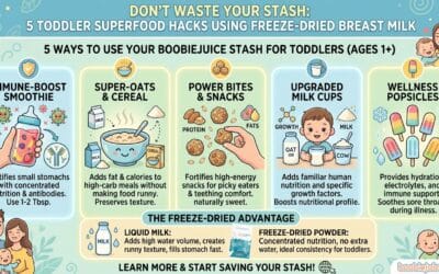 Beyond the Bottle: 5 Ways to Use Your Breast Milk Stash for Toddlers